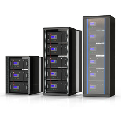 LiFePO4 48V 100Ah/200Ah Lithium Solar Battery Pack – 51.2V 10kW, 6000 Cycles, 16S 200A BMS, Max 32 Parallel for Inverter