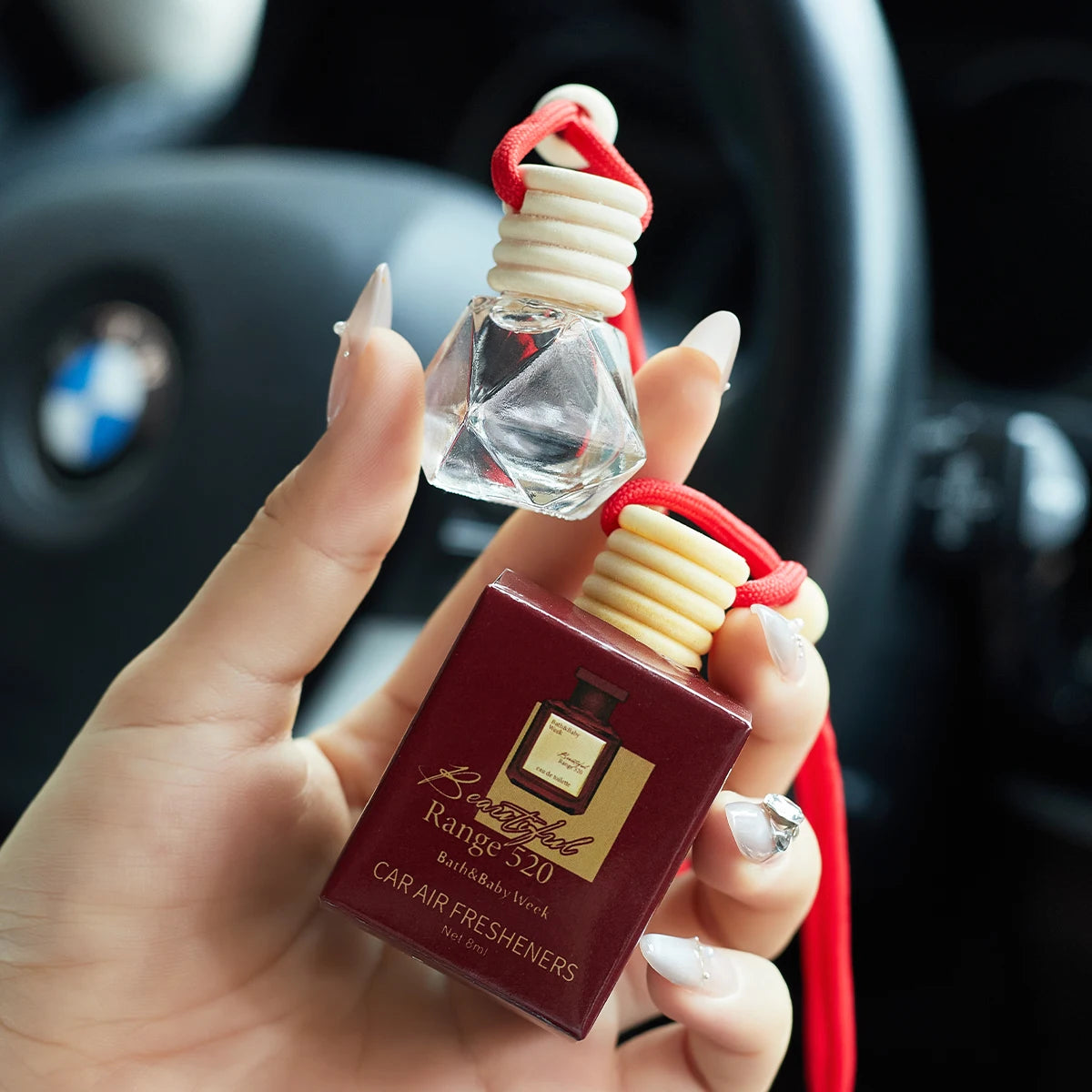 Car Perfume Air Freshener - Long-Lasting Car Interior Fragrance