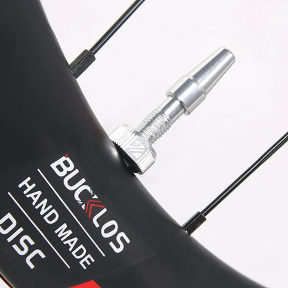 BUCKLOS Tubeless Presta Valves 40–100mm — Aluminum Alloy Bike Valve Stem for Road & MTB