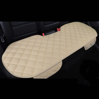 Universal Winter Warm Car Seat Cover Protector Set – 3-Piece Rear Seat Cushion Auto Interior Protection for Cars, SUVs & Vans