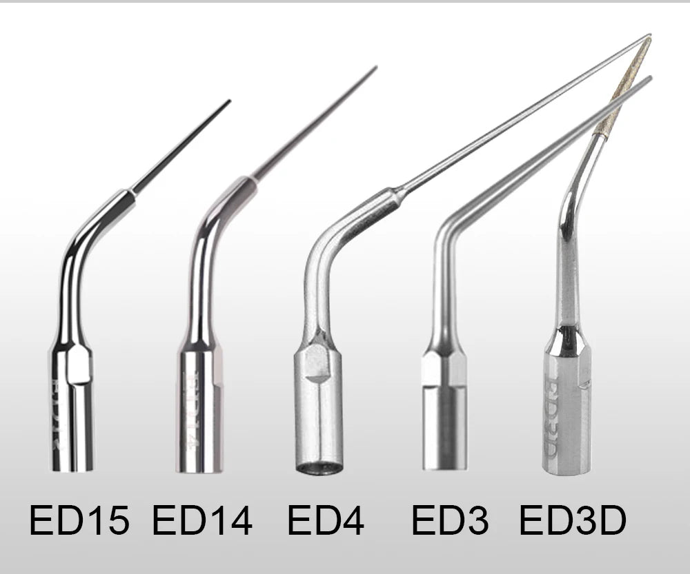 AZDENT 5pcs Dental Scaler Tips – Compatible with EMS, WOODPECKER, SATELEC, DTE, NSK Ultrasonic Scalers