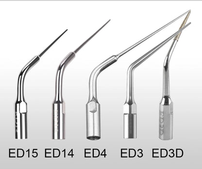 AZDENT 5pcs Dental Scaler Tips – Compatible with EMS, WOODPECKER, SATELEC, DTE, NSK Ultrasonic Scalers