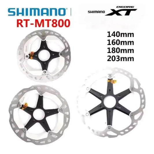 Shimano DEORE XT MT800/MT900 Center Lock Ice Technologies Freeza Disc Brake Rotor – 203/180/160/140mm