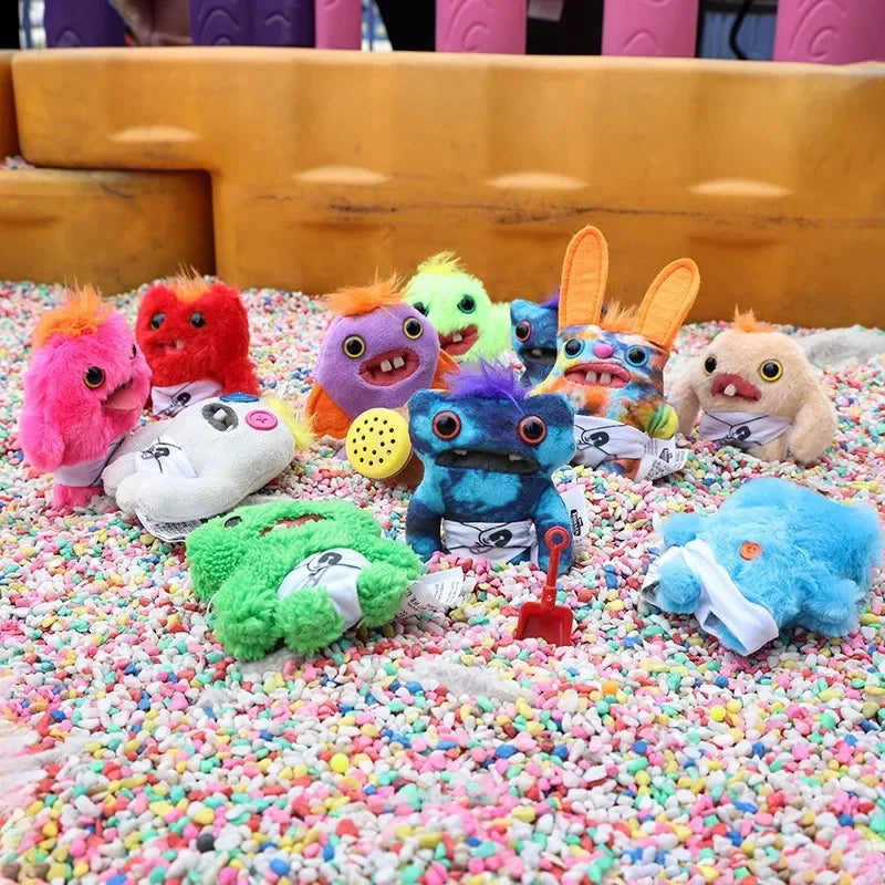 Fuggler Plush Baby Series 9cm — Mr. Needles Ugly Monster Fuggs Munch Rabid Rabbit Wide-Eyed Soft Toy Gift