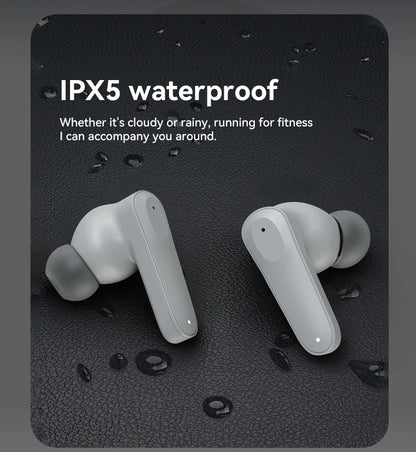 mzymi A98 TWS True Wireless Earbuds | ENC Noise-Reducing Waterproof Sport Headphones