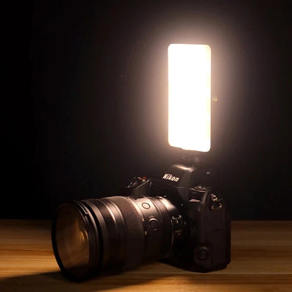 Portable Rechargeable LED Fill Light - 3 Color Modes for Phones, Laptops, Makeup & TikTok Selfie Videos