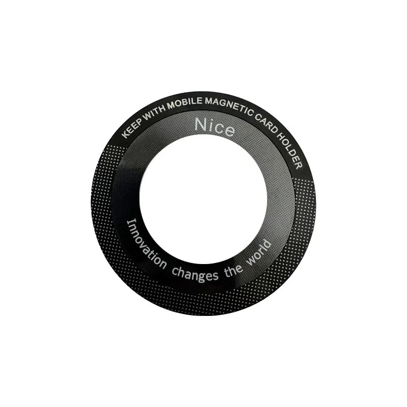 Magsafe Magnetic Plate Ring – Universal Metal Sticker for Wireless Charger & Car Magnet Holder