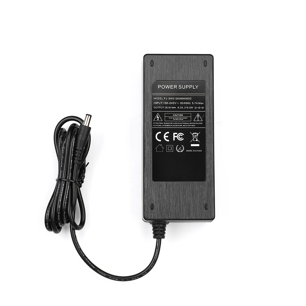 AIYIMA DC36V 6A Power Adapter — Audio Amplifier Power Supply with EU/US Plug
