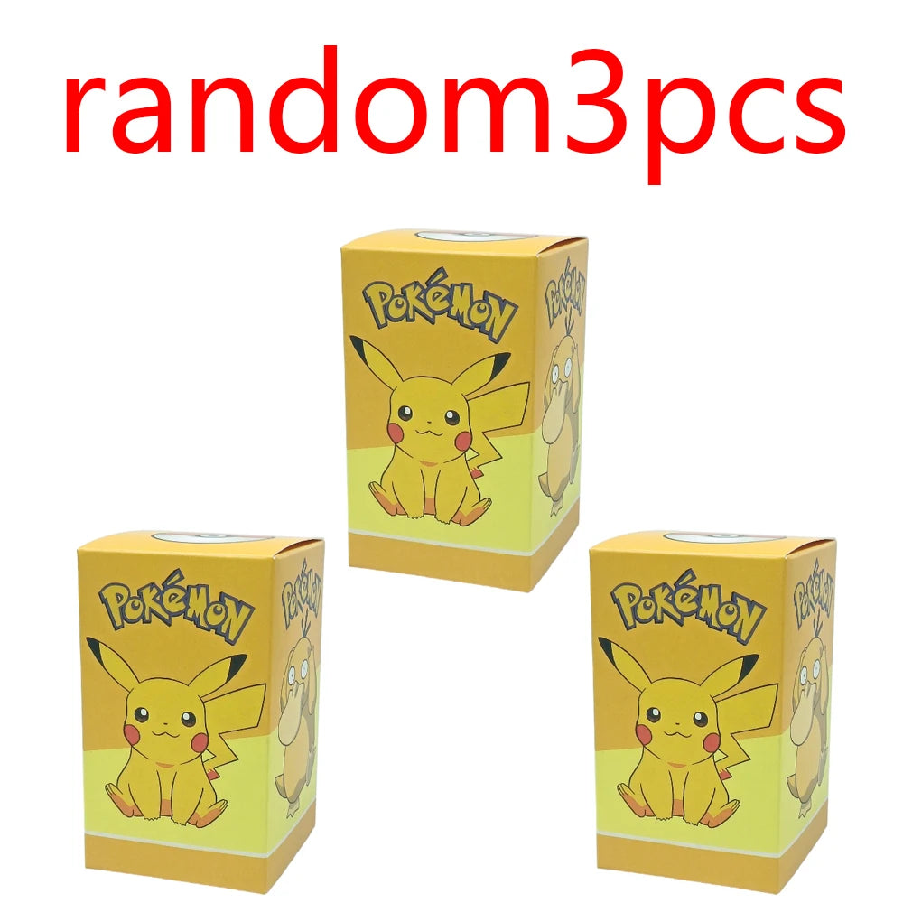 6Pcs Pokémon Sleep Pose Blind Box Figures – Pikachu Kawaii Desk & Car Ornament Anime Collectible Toy Set
