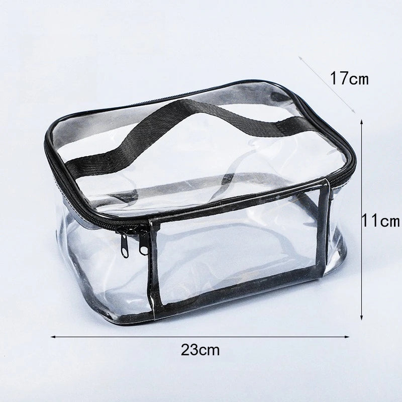 Large Capacity Transparent Mesh Zipper Storage Bag – Organizer for Toys, Puzzles & Building Blocks