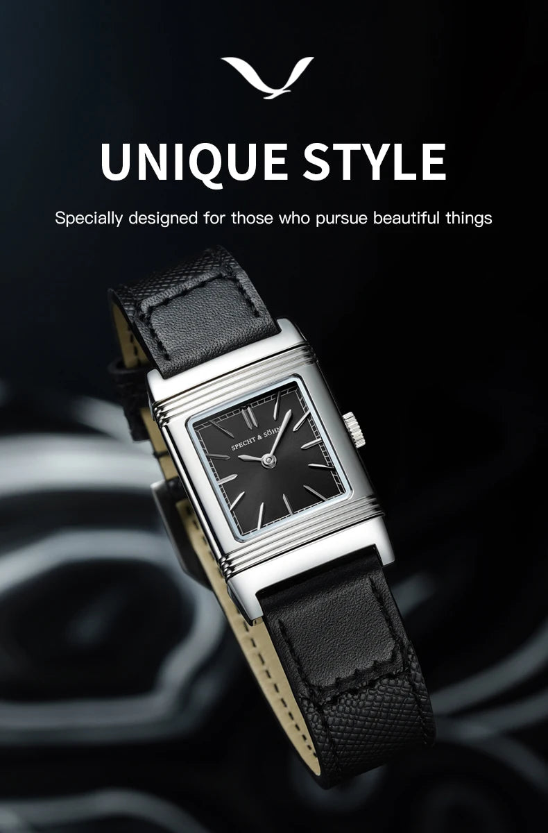 2025 Specht & Söhne Men’s Quartz Watch — 24MM 316L Stainless Steel, Sapphire Crystal, Waterproof Wristwatch