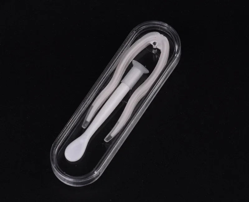 Color Contact Lens Case Set – Tweezers & Suction Stick Eye Care Tool Kit for Lens Insertion & Storage Container