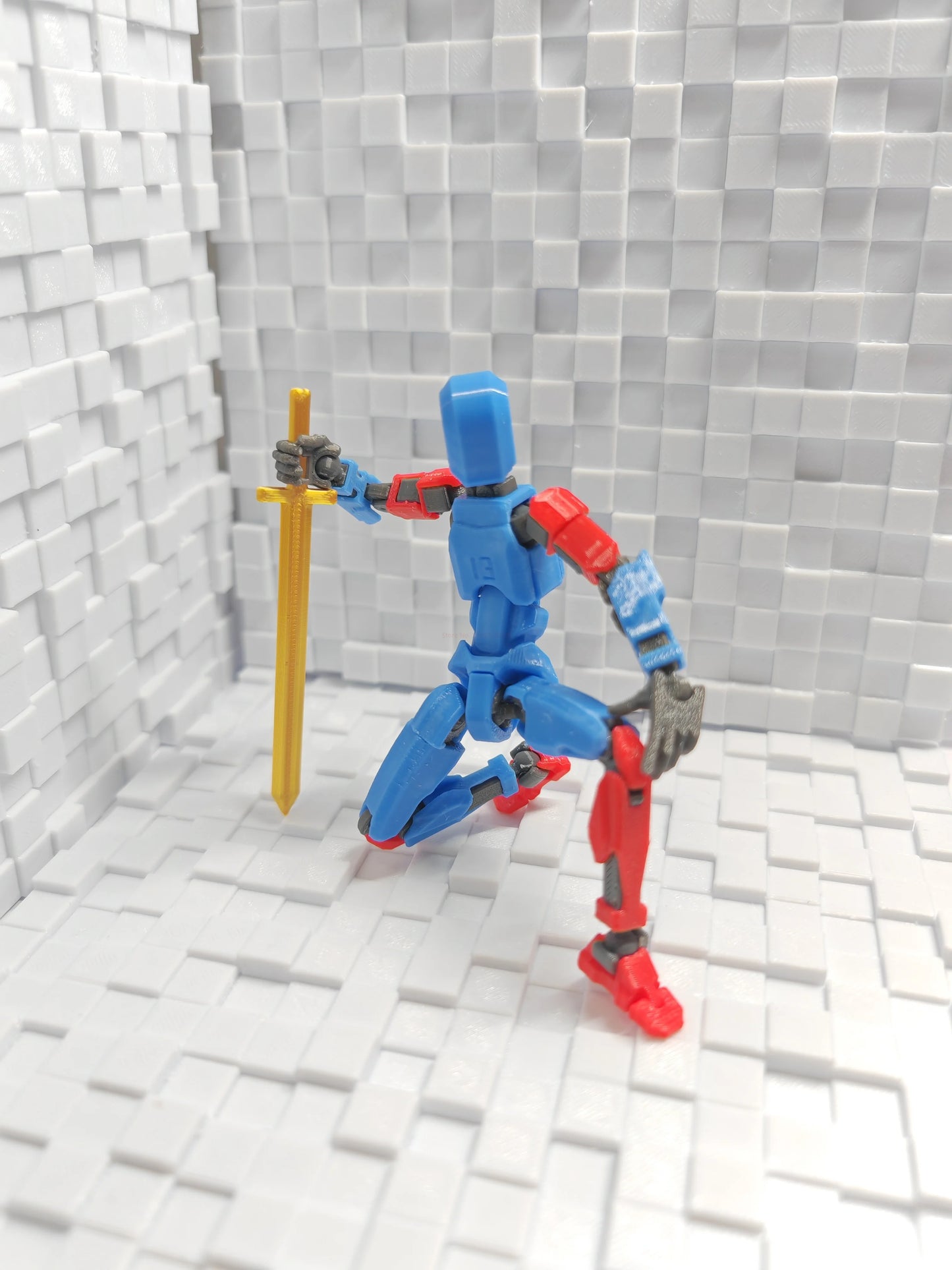 Titan 13 Action Figures – 3D Printed Multi-Jointed Movable Lucky 13 & Nova 13 Collectibles