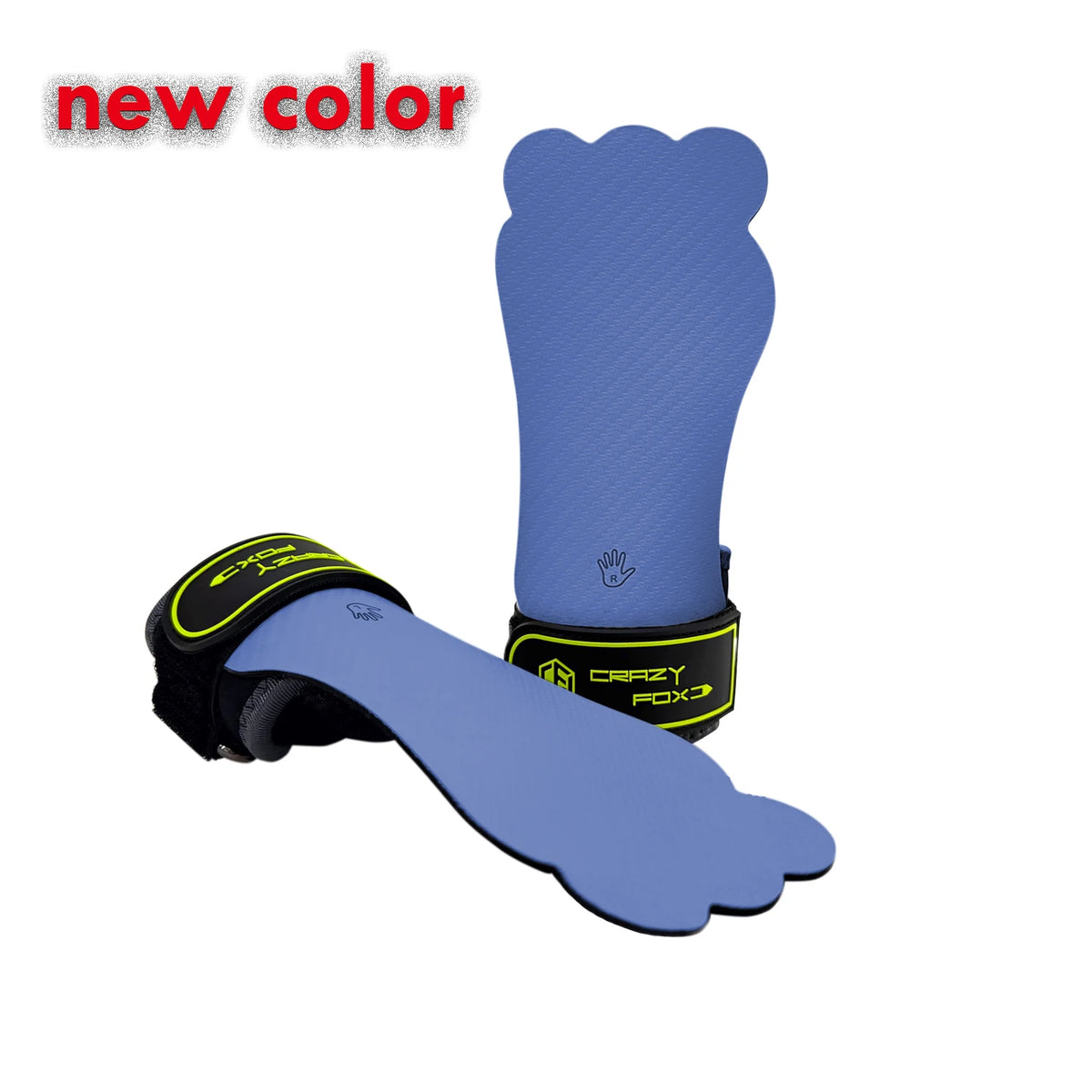 Crazy Fox Hand Grips - Colorful Anti-Slip Calluses Protection for Weightlifting, Pull-Ups & Cross Training