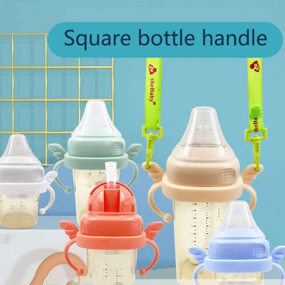 BPA-Free Classic Newborn Bottle Grip Handle – Compatible Silicone Handles for Hegen Bottle, Baby Feeding Accessories