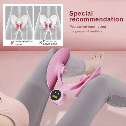 Pelvic Floor Muscle Trainer with Counter – Kegel Exerciser for Hip, Butt, Arm & Leg/Inner Thigh Exercise Equipment