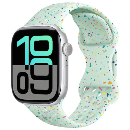 Silicone Apple Watch Strap - Breathable Wristband for Watch 11/10/9/8/7 Ultra 3/2 SE Series 49mm-41mm