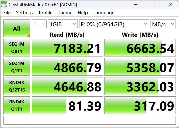 ORICO O7000 PCIe 4.0 7400MB/s M.2 NVMe SSD – Internal Solid State Drive for PS5, Gaming & Content Creators (M.2 M Key 2280)