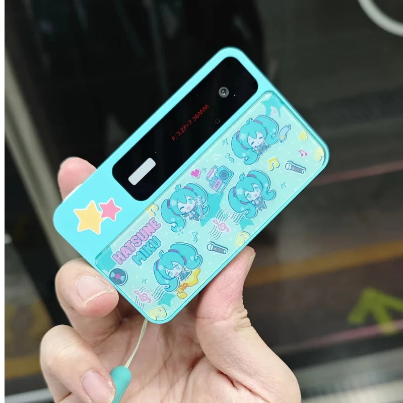 Hatsune Miku Digital Camera - 600mAh Cartoon Anime CCD Camera Kids Birthday Gift Toy