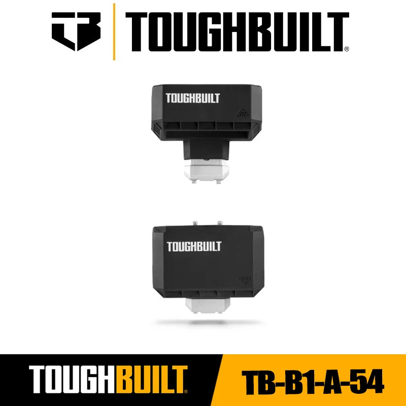 TOUGHBUILT TB-B1-A-54 STACKTECH Tool Holder - Vertical Stackable Plastic Toolbox Organizer for Portable Tool Storage