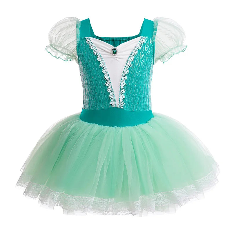 Girls Ballet Tutu Dress - Sequined Princess Party Costume for Dance & Stage Performances