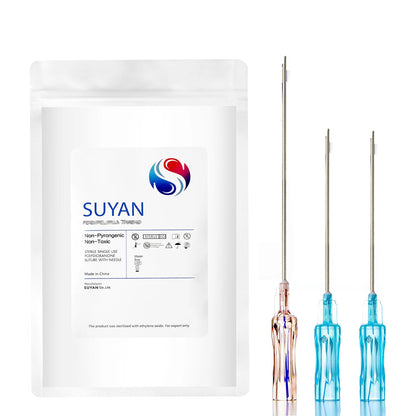 20PCS Disposable Non-Toxic L/W Blunt Tip Cannula for Filler Injection – 18G100MM, 19G100MM, 3D/4D/6D