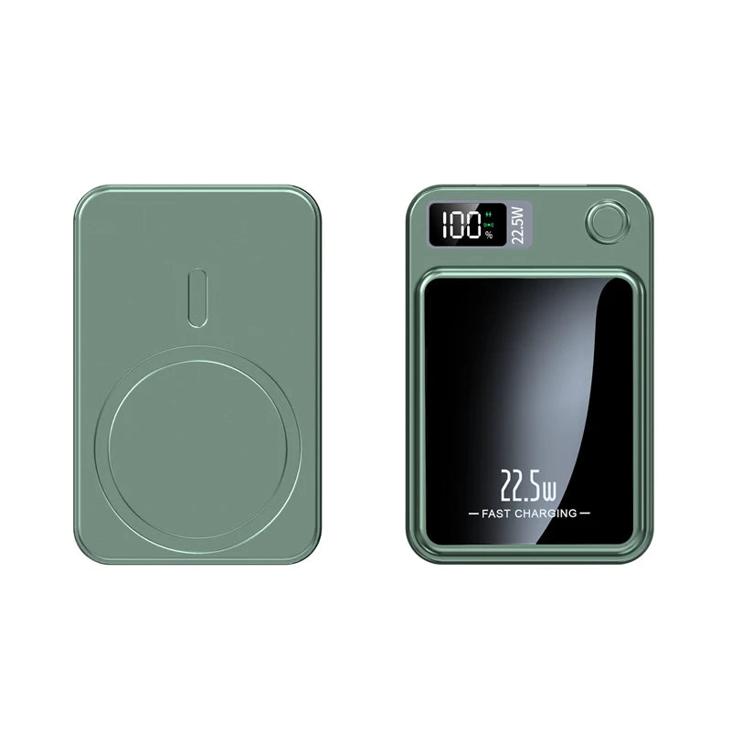 Magnetic Wireless Power Bank 50000mAh - 22.5W Fast Charging, PD 20W External Battery for iPhone, Huawei, Samsung