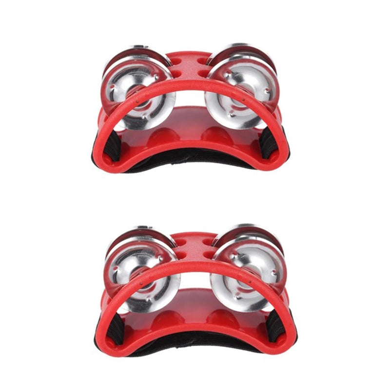 Elliptical Hand & Foot Jingle Drum – Children’s Musical Tambourine Percussion Instrument for KTV, Party, and Educational Play