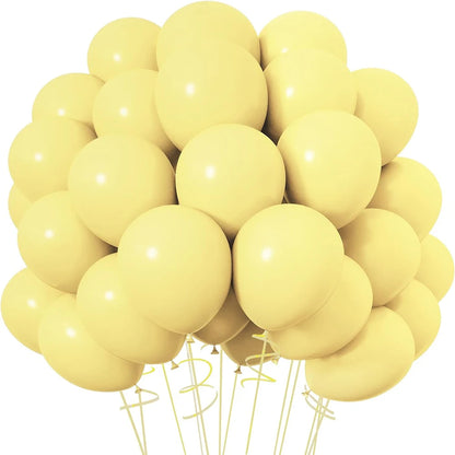 Baby Blue Latex Balloons Set (5–12 Inch, 10/20/30pcs) – Wedding, Baby Shower & Birthday Party Decorations in Mixed Colors