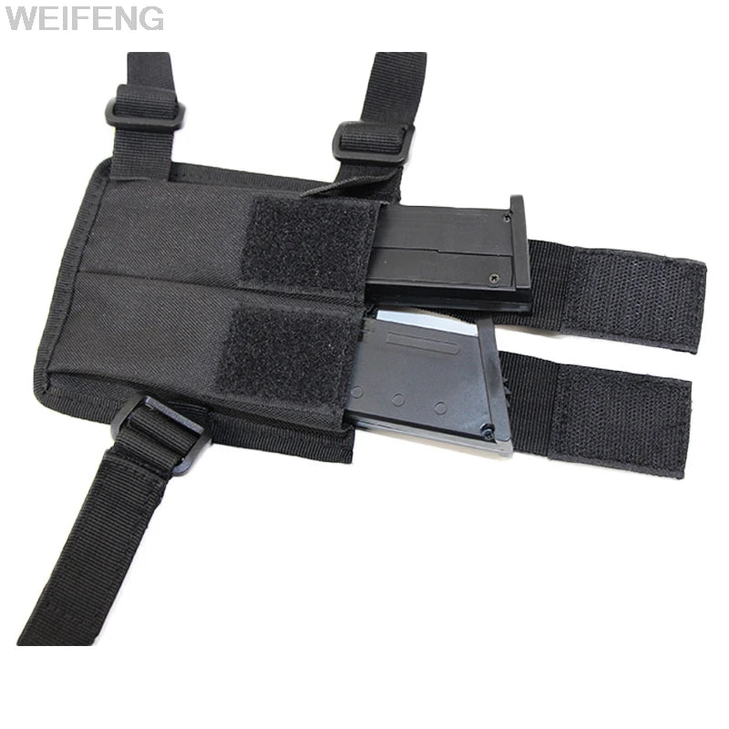 Concealed Carry Shoulder Holster - Adjustable Underarm Pistol Holster for Glock 17/19/22, Beretta M9, PX4, P226