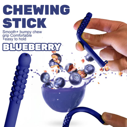Silicone Aromatherapy Chew Stick - Essential Oil Diffuser Breathing & Stress Relief Tool
