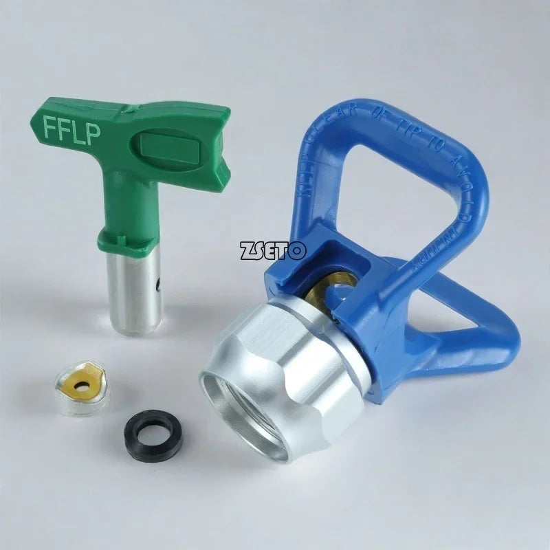 Wagner Airless Spray Tips Set - LP 1-5 Series Low-Pressure Nozzles with 7/8" Nozzle Guard