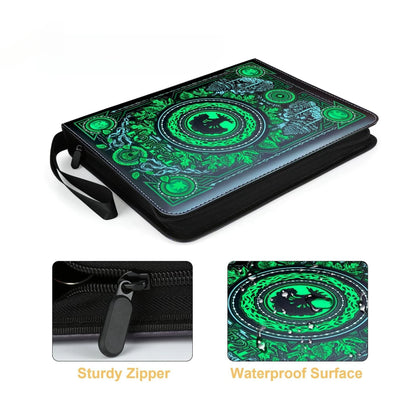 9-Pocket Card Binder with Sleeves — 900 Double-Sided Premium Collector Album for MTG, TCG & YuGiOh Cards