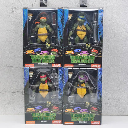 NECA TMNT Action Figure – Movable Teenage Mutant Ninja Turtles Film Edition Model Toy for Kids & Collectors