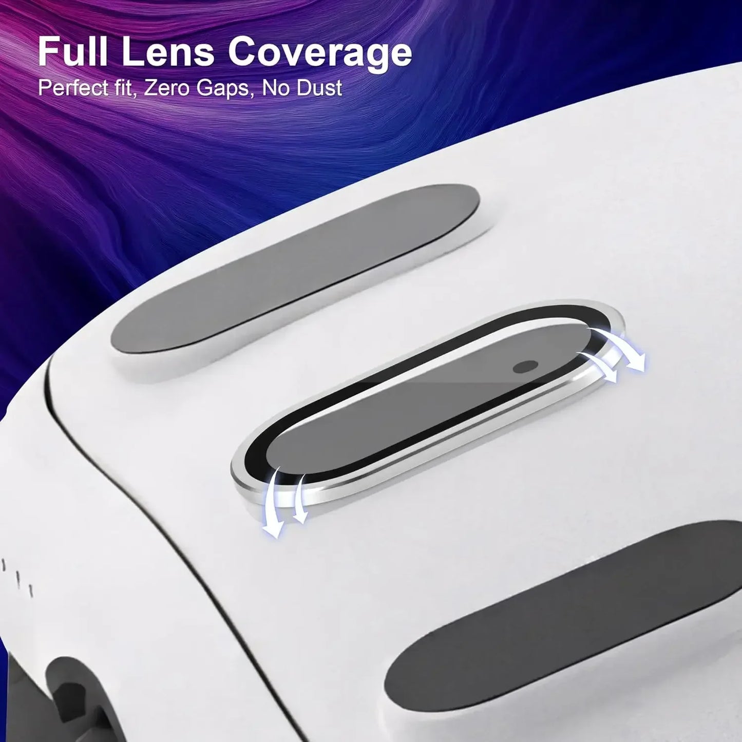 Camera Lens Protector for Meta Quest 3 – Tempered Glass Anti-Scratch Lens Cover & Protective Film Accessory