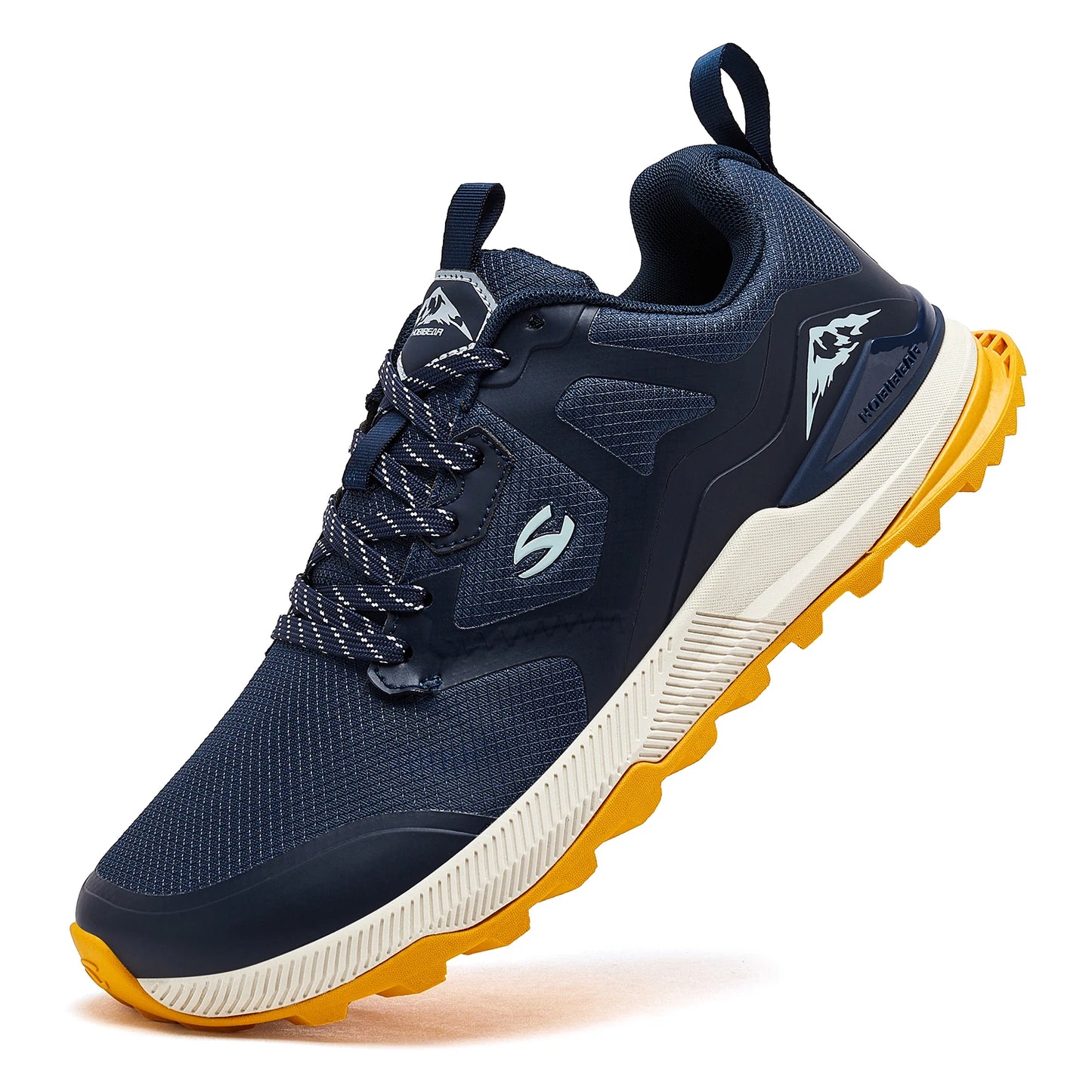 HOBIBEAR Unisex Hiking Shoes | Trail Running Outdoor Sneakers for Men & Women, Non-Slip Lace-Up Walking Shoes