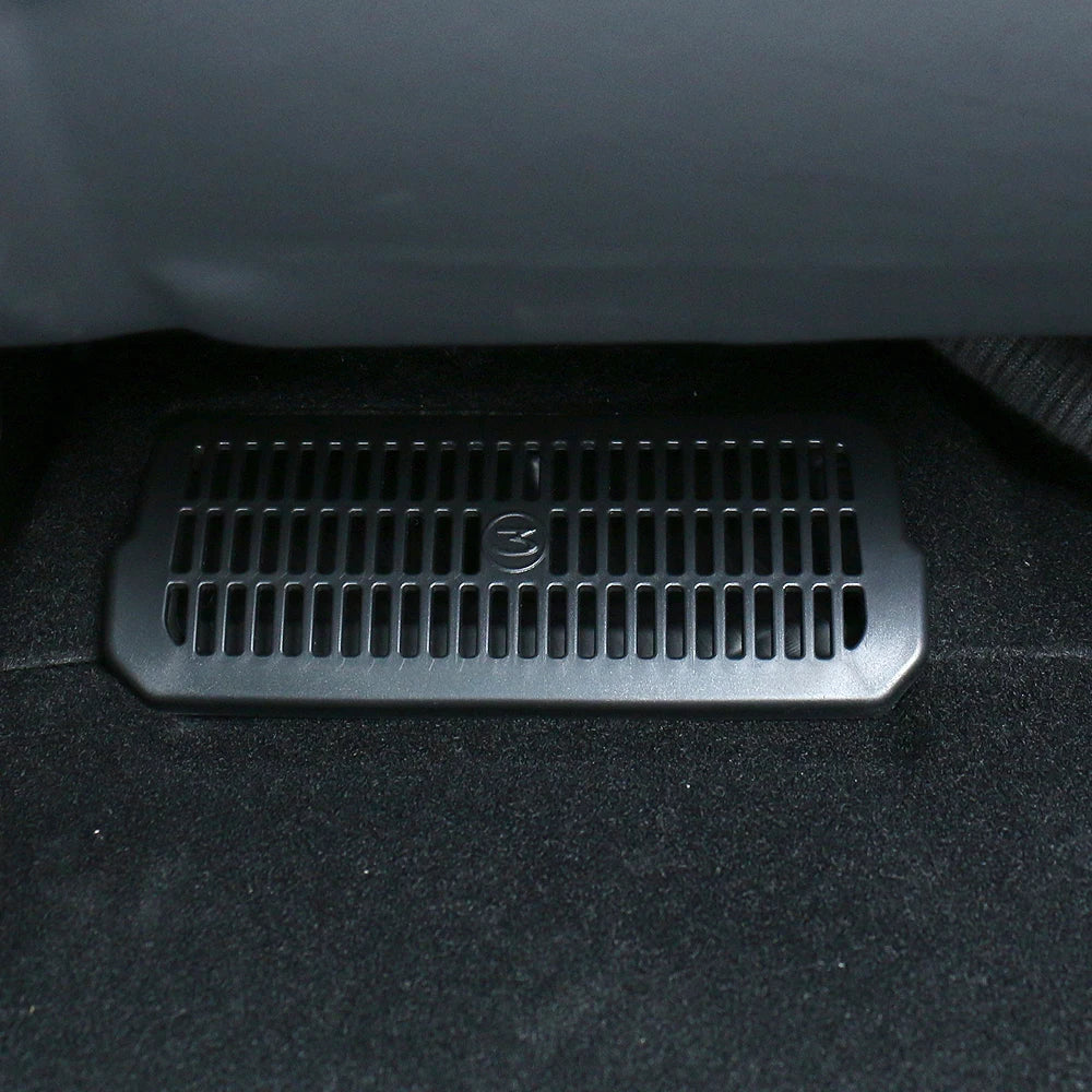 2024 Tesla Model 3 Highland Rear Air Vent Cover – Under Seat Anti-Blocking Outlet Grille Protector Accessory