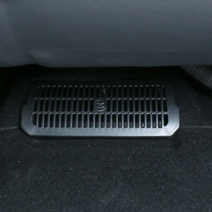 2024 Tesla Model 3 Highland Rear Air Vent Cover – Under Seat Anti-Blocking Outlet Grille Protector Accessory