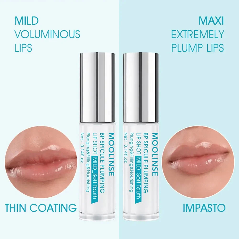 BP Spicule Plump Lip Shot – Instant Lip Volumizer, Long-Lasting Moisturizing Lip Plumper Gloss for Sexy Beauty Makeup