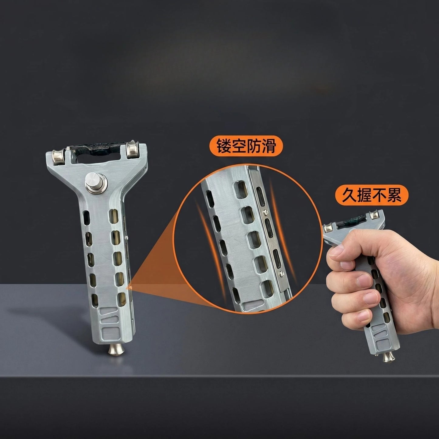 Automatic Loading Slingshot - Adult Outdoor Rapid-Fire Rubber Band Shooting Tool