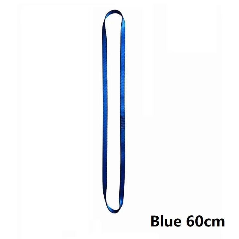 22kN Rock Climbing Sling Belt – High Strength Polyester Protective Belt for Professional Outdoor Equipment