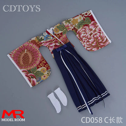 CDToys CD058 1/6 Scale Female Witch Kimono Costume – Doll Clothes for 12" Soldier Action Figures