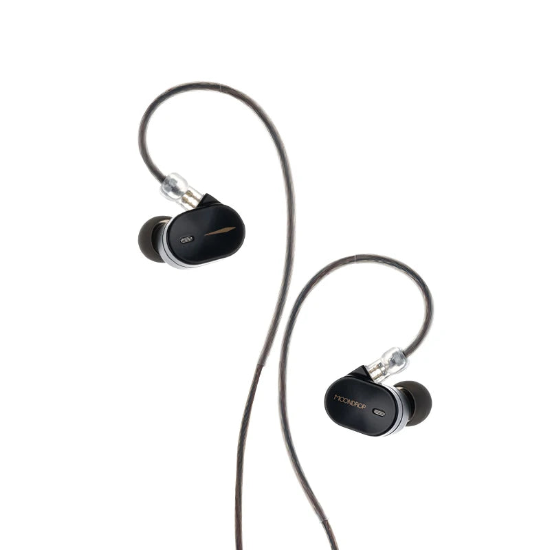 MOONDROP CHU III Wired Earphones - Aluminum-Magnesium Alloy Dome Dynamic Driver IEMs