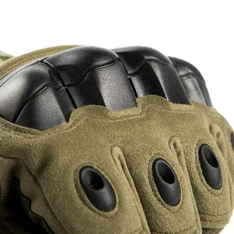 Tactical Half Finger Gloves – Paintball, Airsoft, Combat, Anti-Skid, Full Finger Bicycle Gloves, Protective Gear for Men