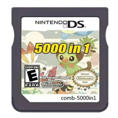 NDS/3DS Multi-ROM Game Card — 4300/510/500/208-in-1 Combined NDS Cartridge/Cassette