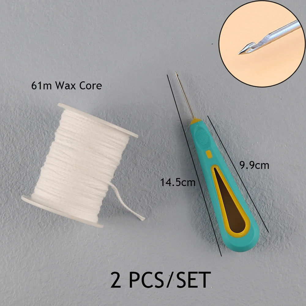 Smokeless Candle Wicks – Pre-Waxed Cotton Core with Metal Sustainer Tabs, 2.6-20cm for DIY Handmade Candle Making