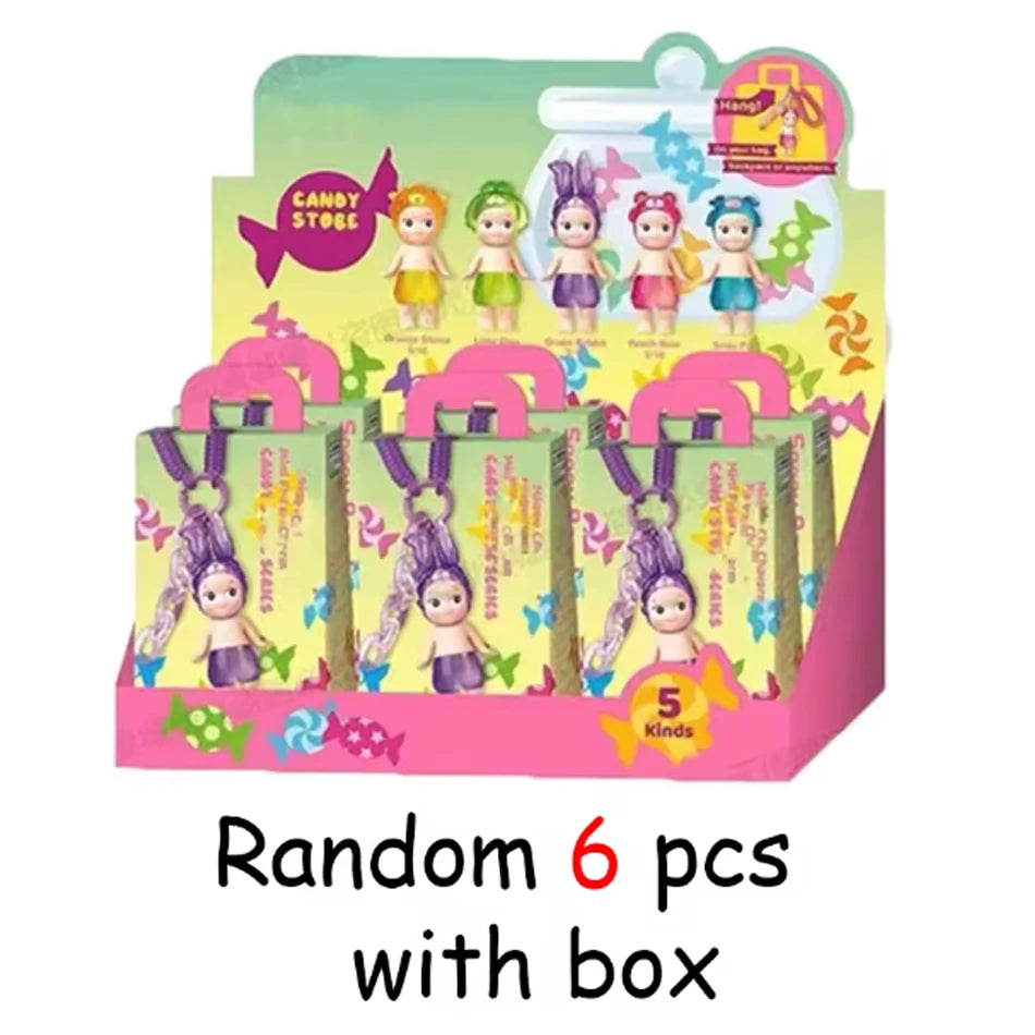 Dinosaur and Candy Mini Mystery Box – Cute Cartoon Collectible Figurines for Car Decor, Birthdays, and Gifts