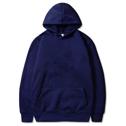 Men’s & Women’s Oversized Hoodies — Casual Fleece Pullover Sweatshirts Warm Spring Autumn Tops Black & Multi-Color