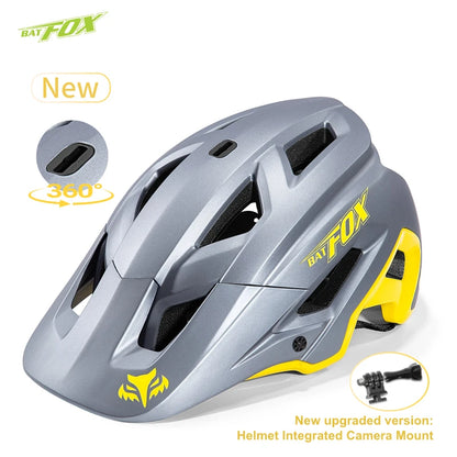BATFOX MTB Cycling Helmet – Ultralight Men’s Bicycle Helmet Casco for Mountain & Road Racing Speedframe Safety Gear