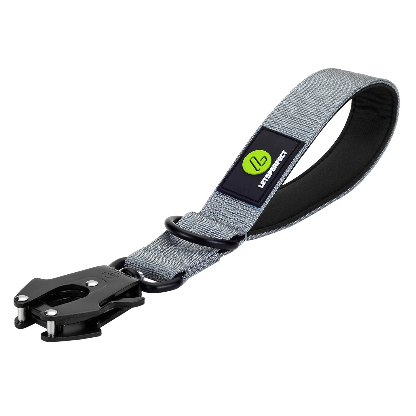 Heavy-Duty Nylon Dog Collar with Traffic Lead – Short Military-Style Leash with Metal Buckle for Large Dogs & Puppies